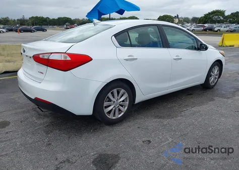 2015 Kia Forte Ex from USA, damaged, VIN KNAFX4A82F5359845